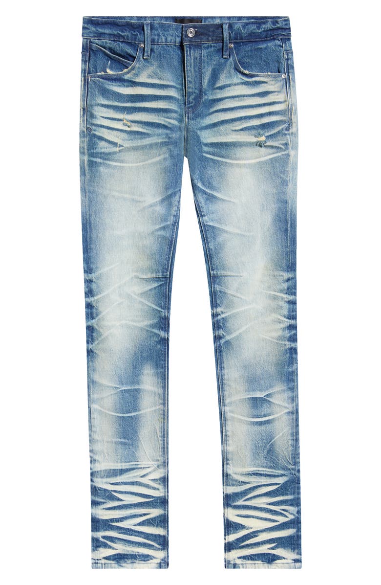 RtA Clayton Skinny Jeans, Main, color, Stacked Medium Blue