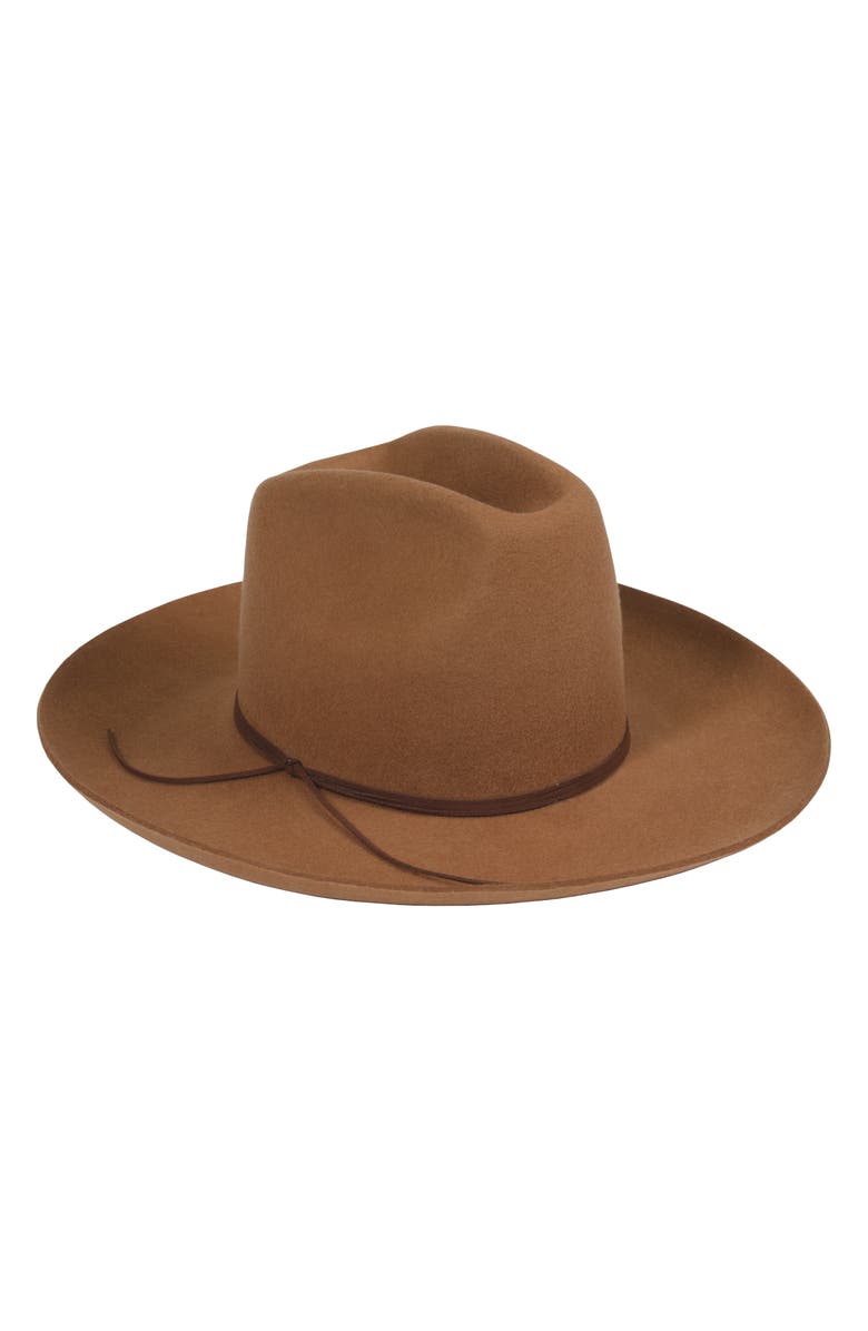 Lack of Color The Goldfinger Wool Western Hat, Main, color,