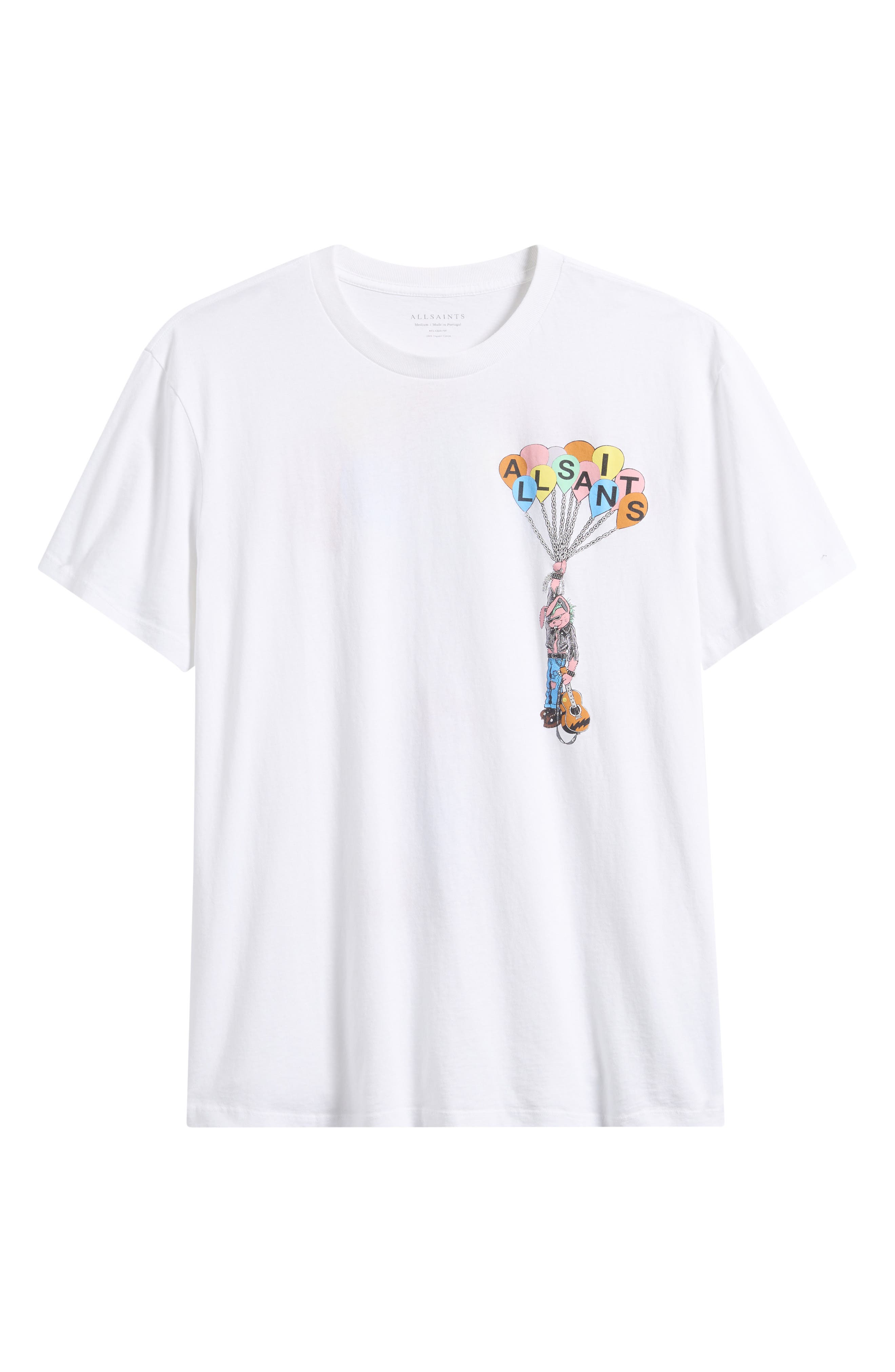 Мужские AllSaints Lofty Cotton Graphic T-Shirt — фото 5
