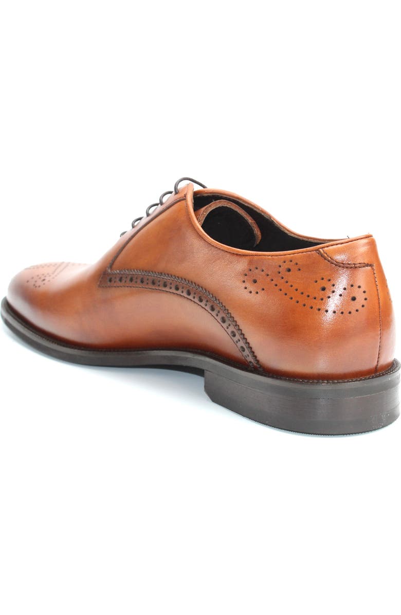 VELLAPAIS Benito Brogue Oxford, Alternate, color, Cognac