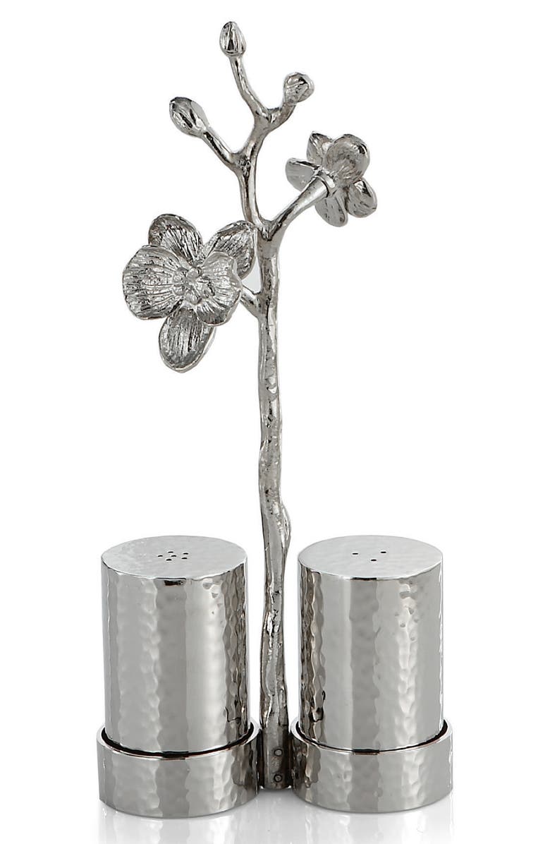 Michael Aram White Orchid Salt & Pepper Shakers, Main, color,