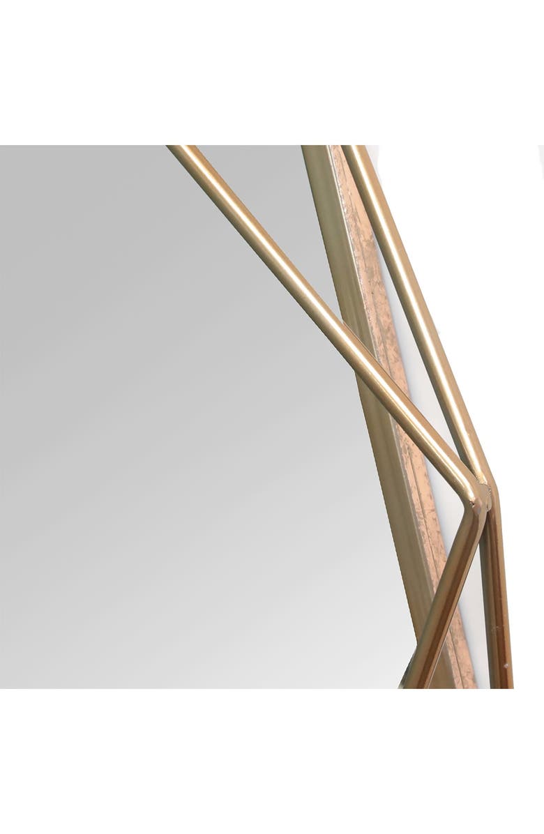 PARKLAND COLLECTION Gold Chloe Wall Mirror, Alternate, color,