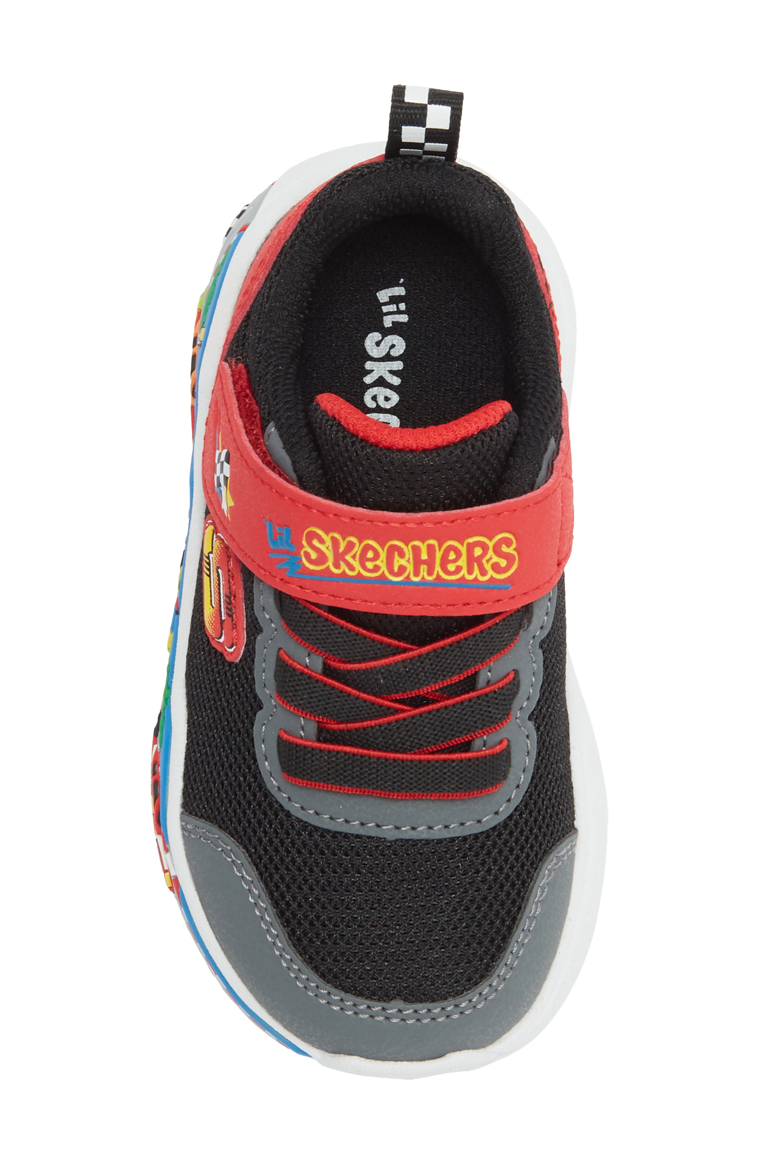 Kids' Play Scene Sneaker, Alternate, color, BKRD-BLACK