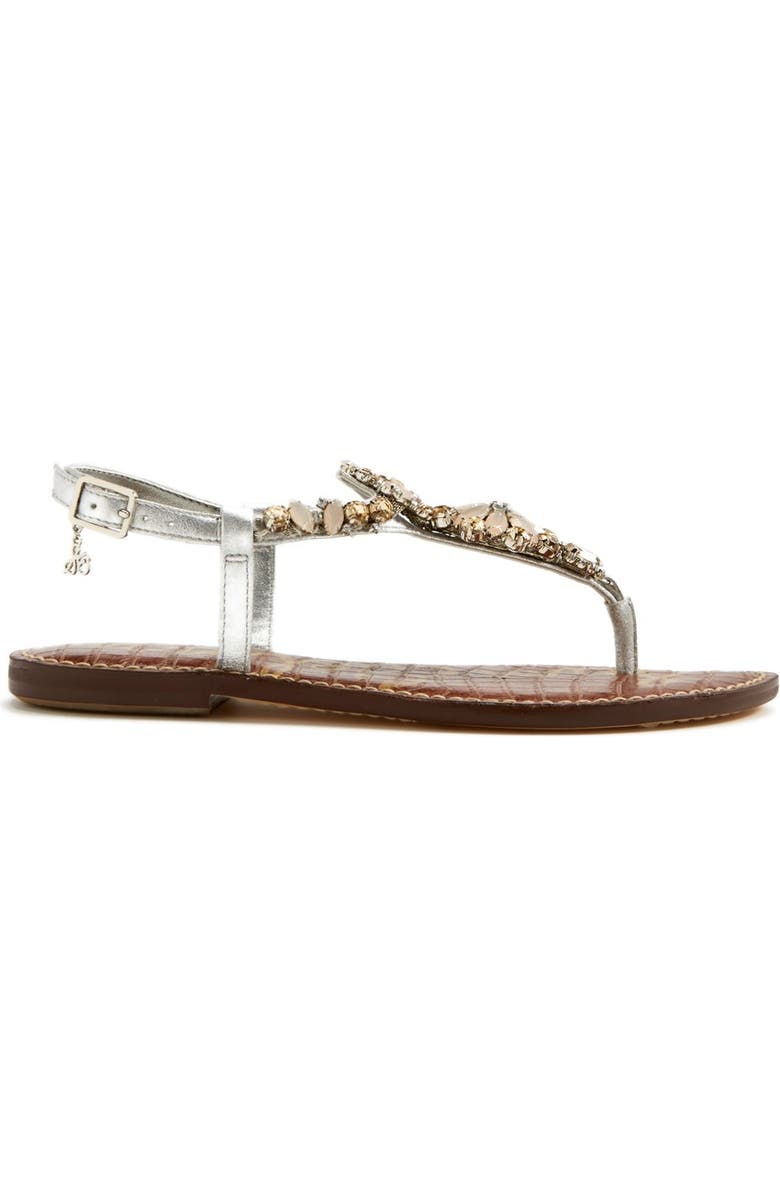 Sam Edelman 'Garen' Embellished Leather Sandal, Alternate, color,