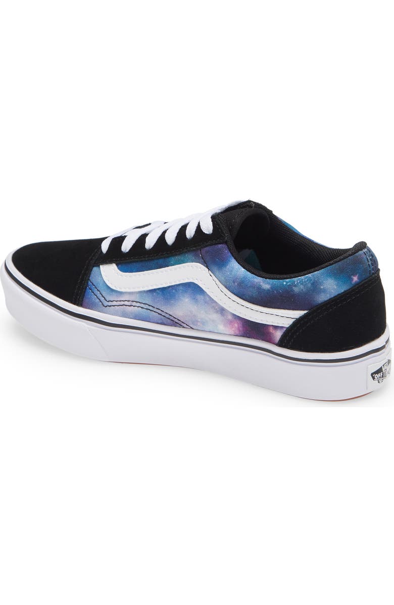 Vans ComfyCush Old Skool Sneaker, Alternate, color, Galaxy Black/True White