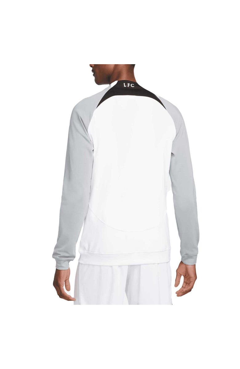 Nike Men's Nike White Liverpool Academy Pro Anthem Performance Full-Zip Jacket, Alternate, color,