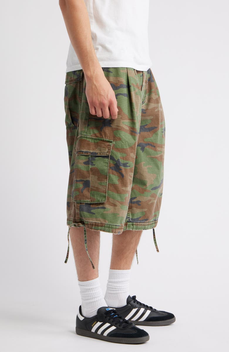 Elwood Baggy Camo Shorts, Alternate, color, Camo