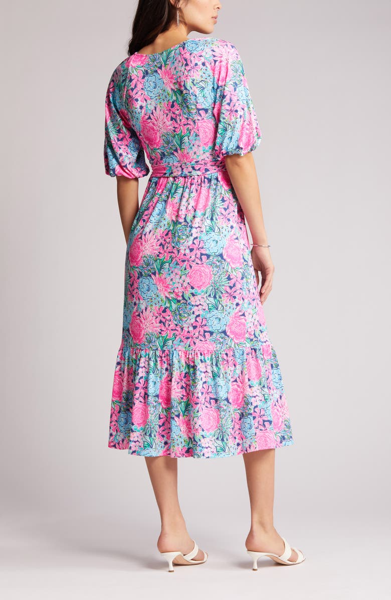 Lilly Pulitzer<sup>®</sup> Brantley Knit Midi Wrap Dress, Alternate, color, 