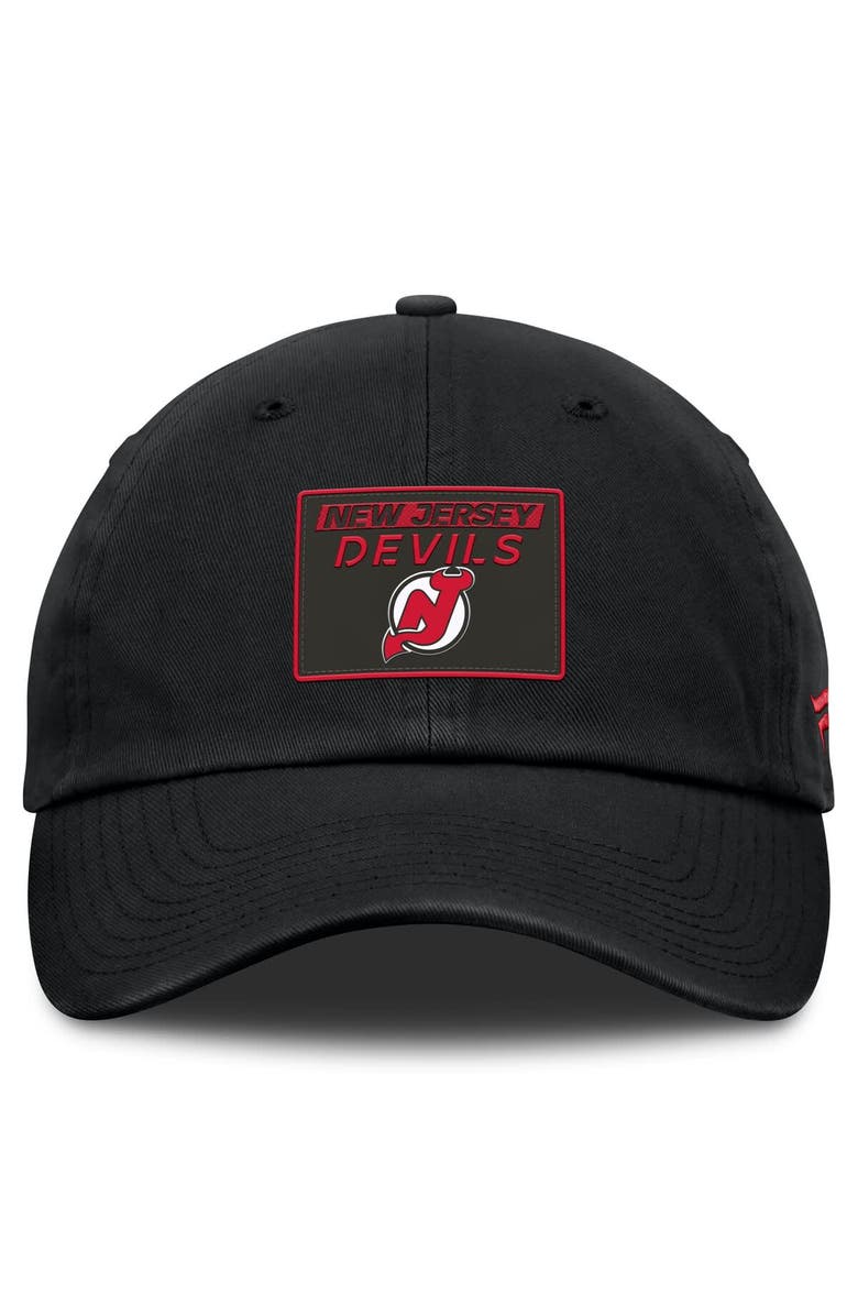 FANATICS Men's Fanatics Black New Jersey Devils Authentic Pro Prime Adjustable Hat, Alternate, color, Black