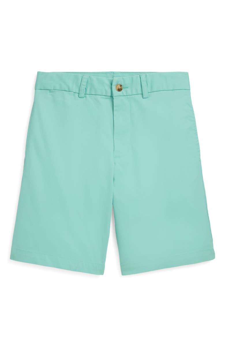 Polo Ralph Lauren Kids' Preppy Cotton Stretch Twill Chino Shorts, Main, color, 
