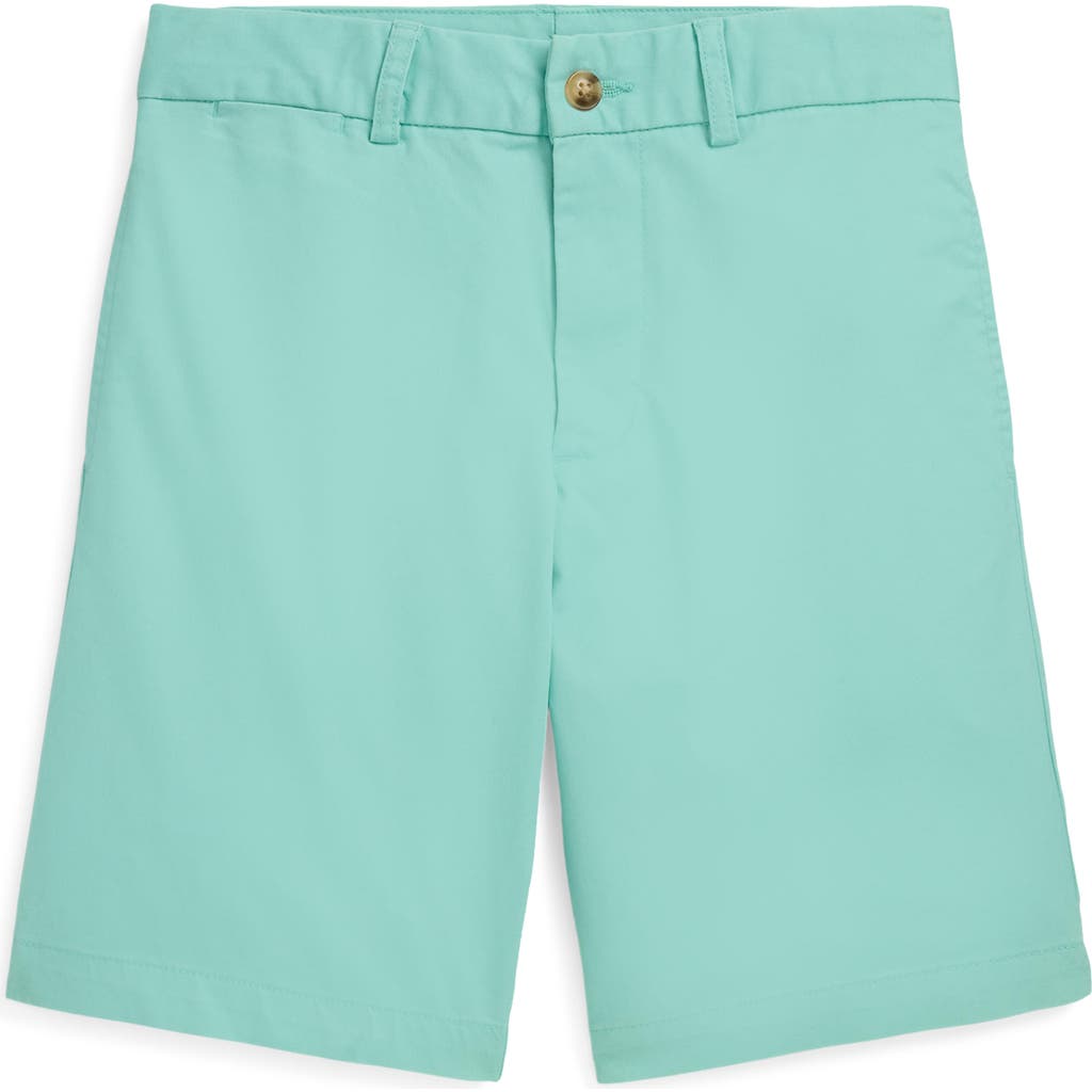 Polo Ralph Lauren Boy's Twill Preppy Shorts In Bayside Green