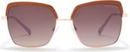 Ted Baker London 55mm Square Sunglasses