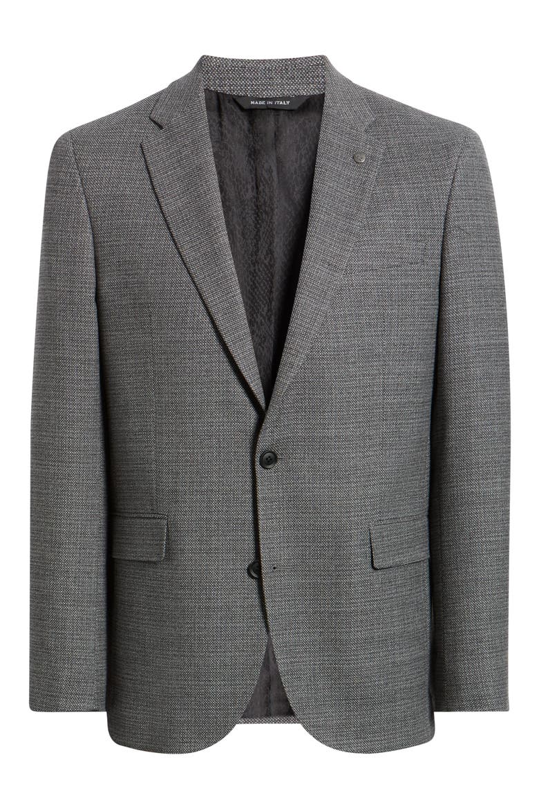 Ross Birdseye Sport Coat, Alternate, color, GREY