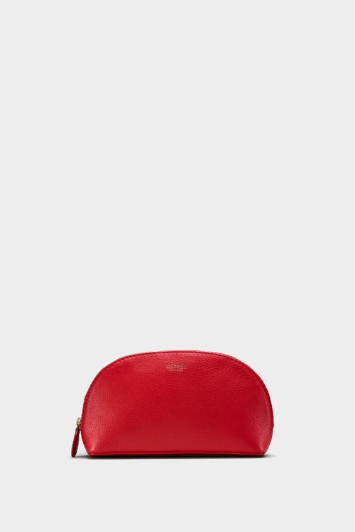 Osprey London The Tilly Leather Weekend Gift Set In Red