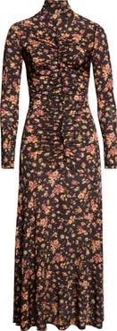 Ulla Johnson Ida Long Sleeve Jersey Midi Dress