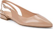 Bruno Magli Juliet Slingback Pointed Toe Flat
