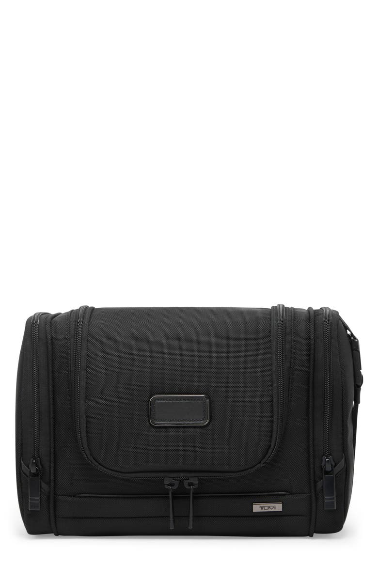Hanging Travel Kit, Main, color, BLACK