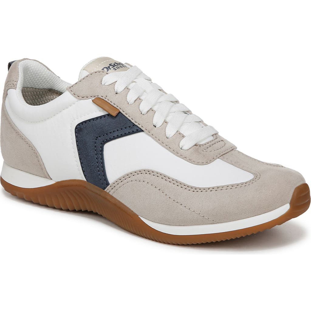 Dr. Scholl's Women's Good Ol Days Lace Up Sneakers In White