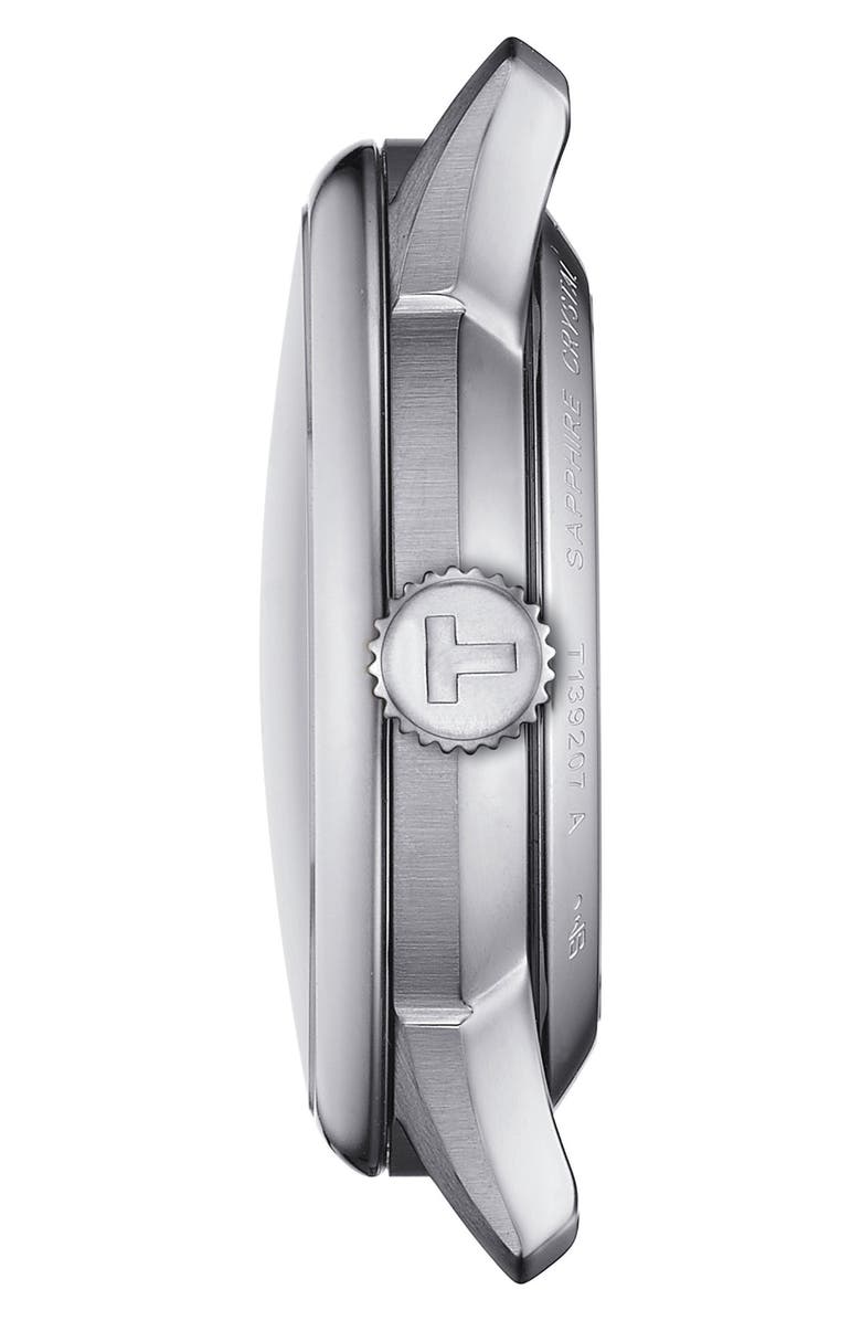 Tissot Chemin des Tourelles Powermatic 80 Bracelet Watch, 34mm, Alternate, color, Silver