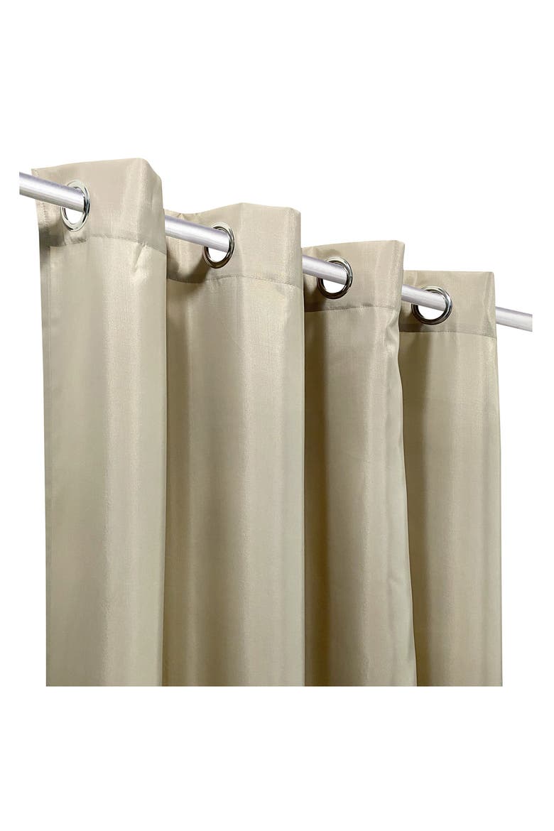 Outdoor Grommet Window Panel, Alternate, color, LINEN