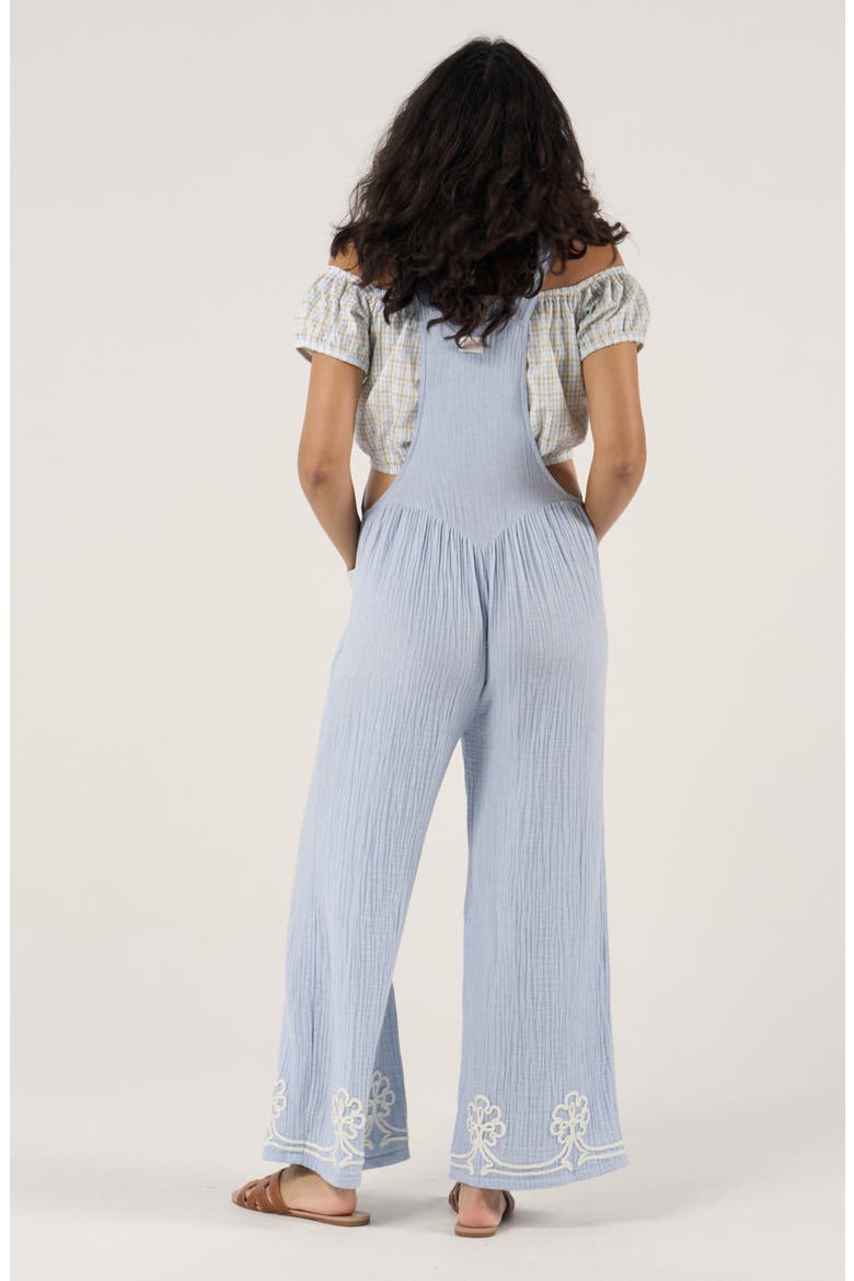 Maternity and Nursing Dungaree Yael, Alternate, color, Blue