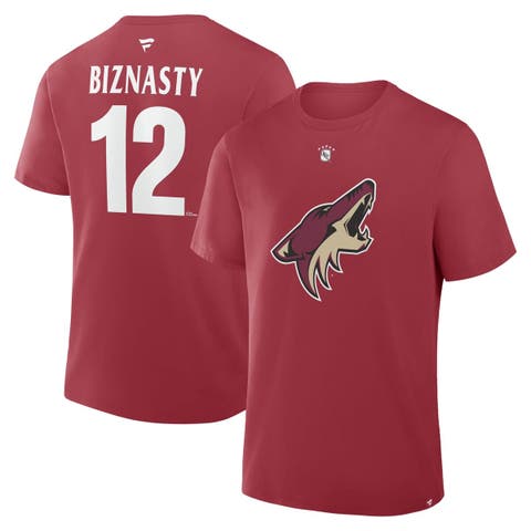 Men's Fanatics Paul Bissonnette Garnet Arizona Coyotes Retired Player Nickname T-Shirt