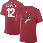 FANATICS Men's Fanatics Paul Bissonnette Garnet Arizona Coyotes Retired Player Nickname T-Shirt
