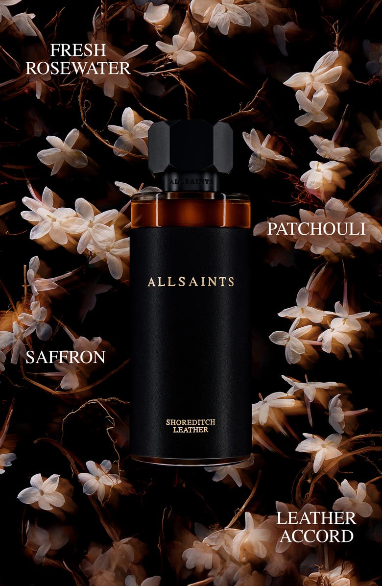 AllSaints Shoreditch Leather Eau de Parfum, Alternate, color, 