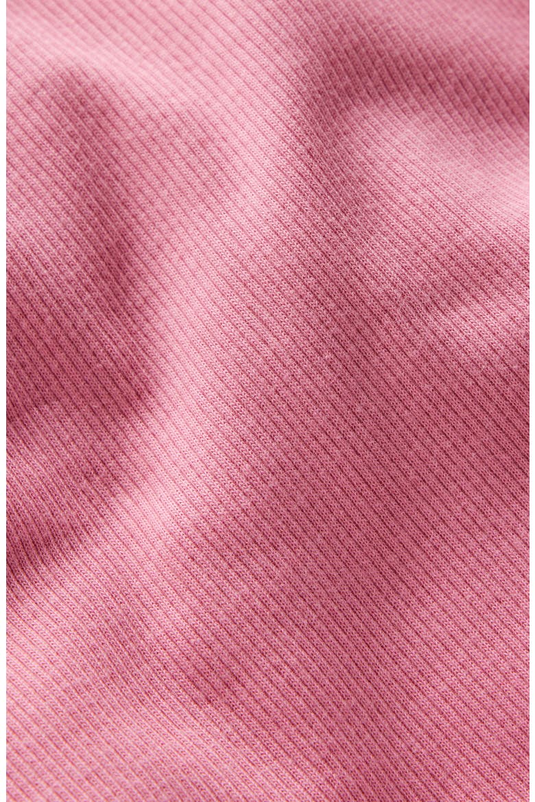 Kids' Rib Turtleneck Shirt, Alternate, color, PINK HAZE