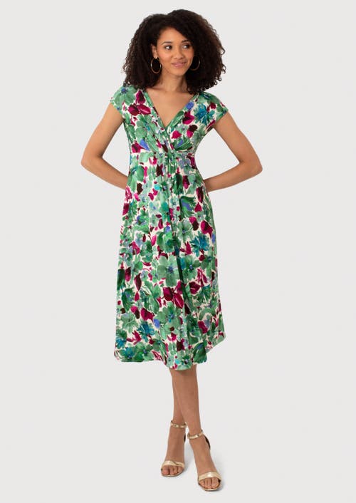 Alie Street London Sara Midi Dress In Green