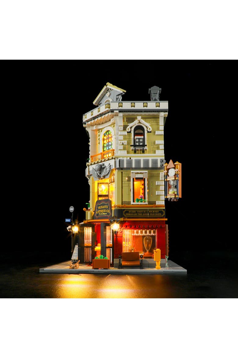 Antique Store Lighting Building Set Model CT2847A, Alternate, color, Multicolor
