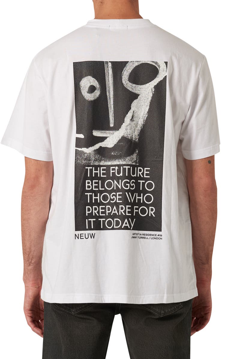 NEUW DENIM Turrell Art Organic Cotton Graphic Tee, Alternate, color,