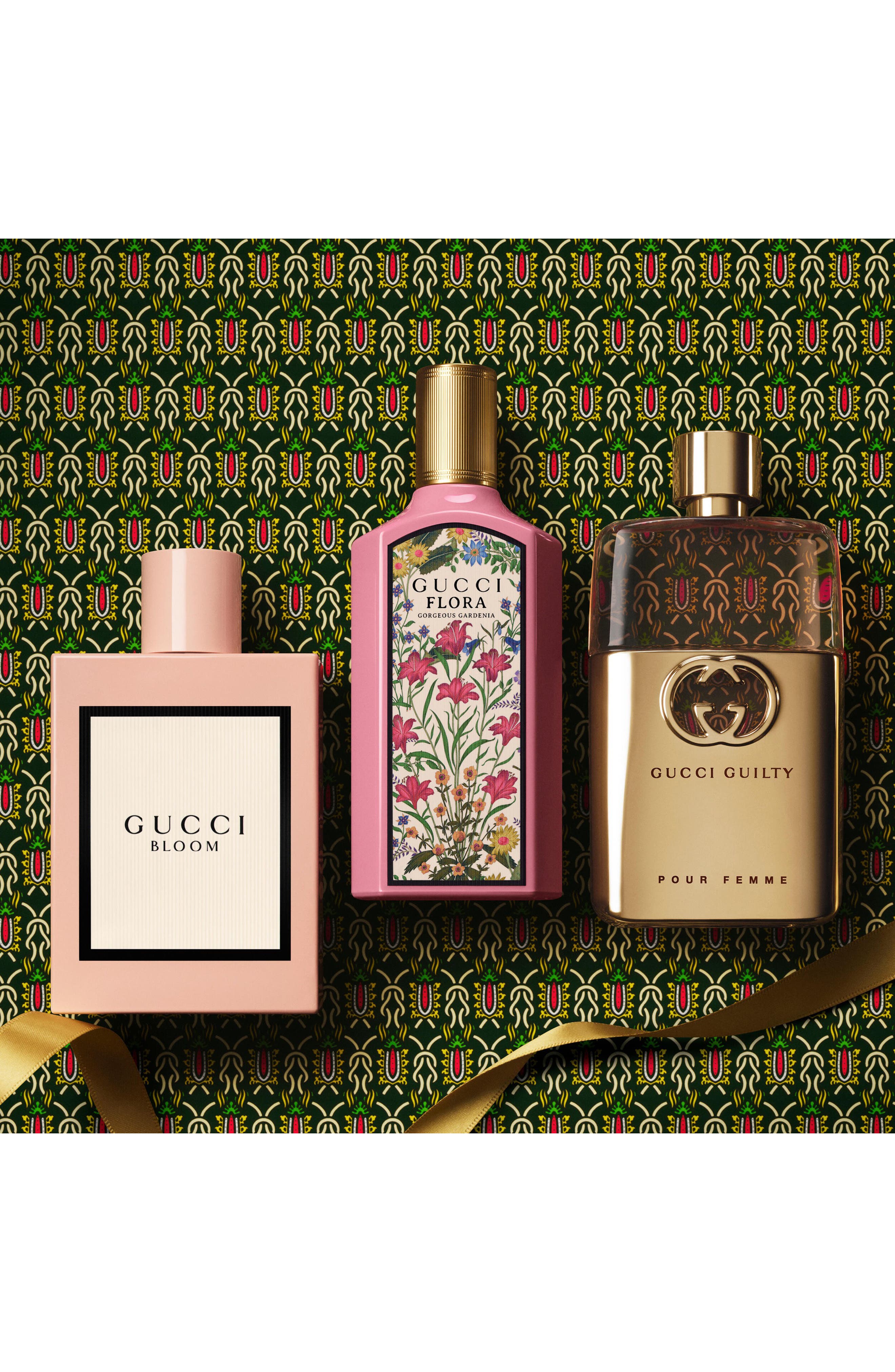 GUCCI BLOOM ギフトセット 香水 ボディローション　セット Gucci Bloom Eau de Parfum & Body Lotion 3-Piece Gift Set (Women