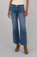 KUT from the Kloth Kelsey Raw Hem Kick Flare Jeans
