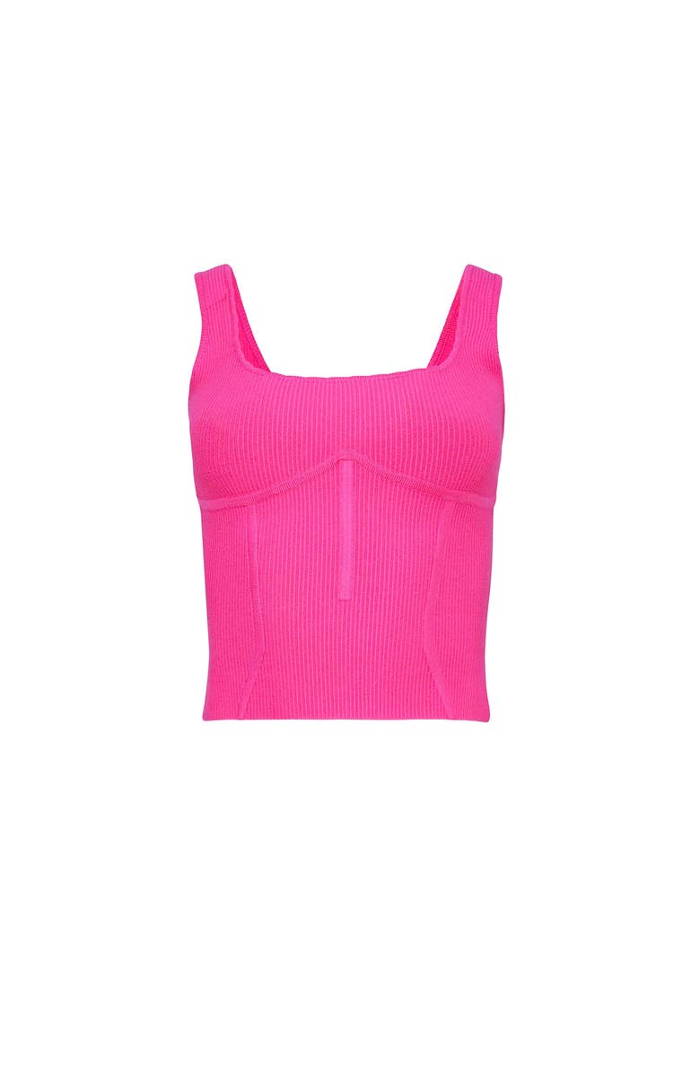 Fleur Du Mal Jolie Tank Top, Main, color, Wild Pink