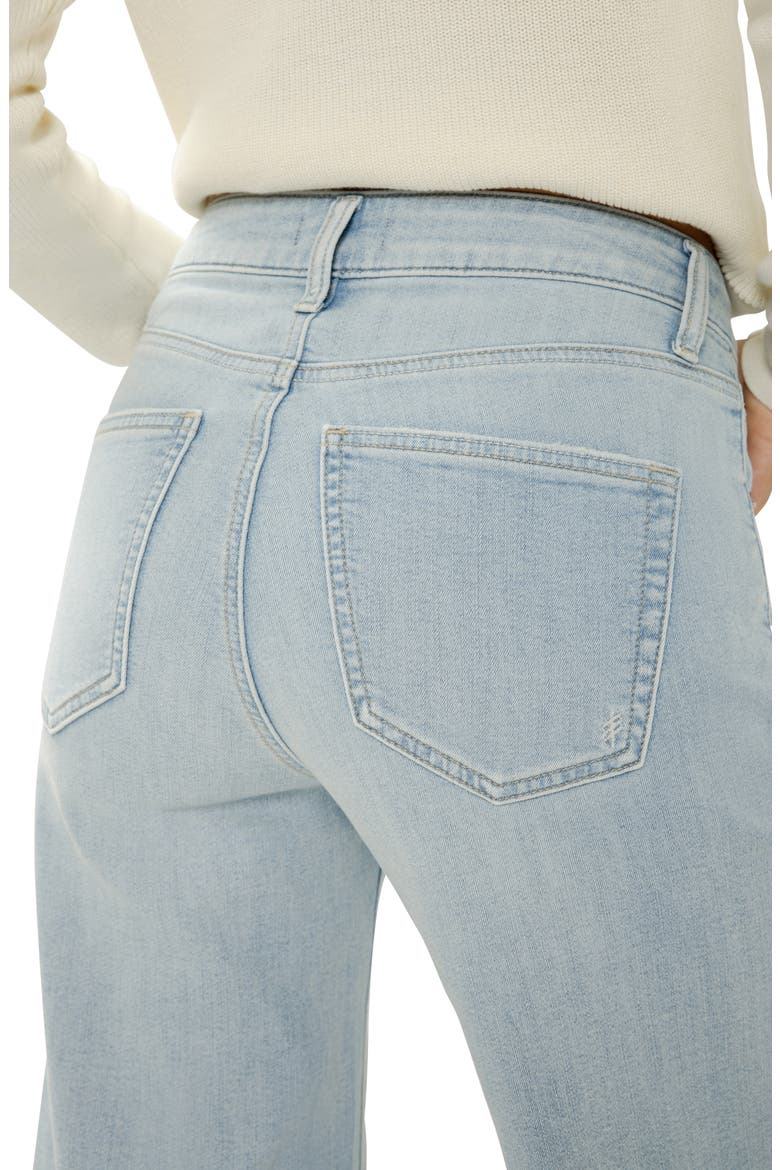 Avery Crop Wide Leg Jeans, Alternate, color, GROVE