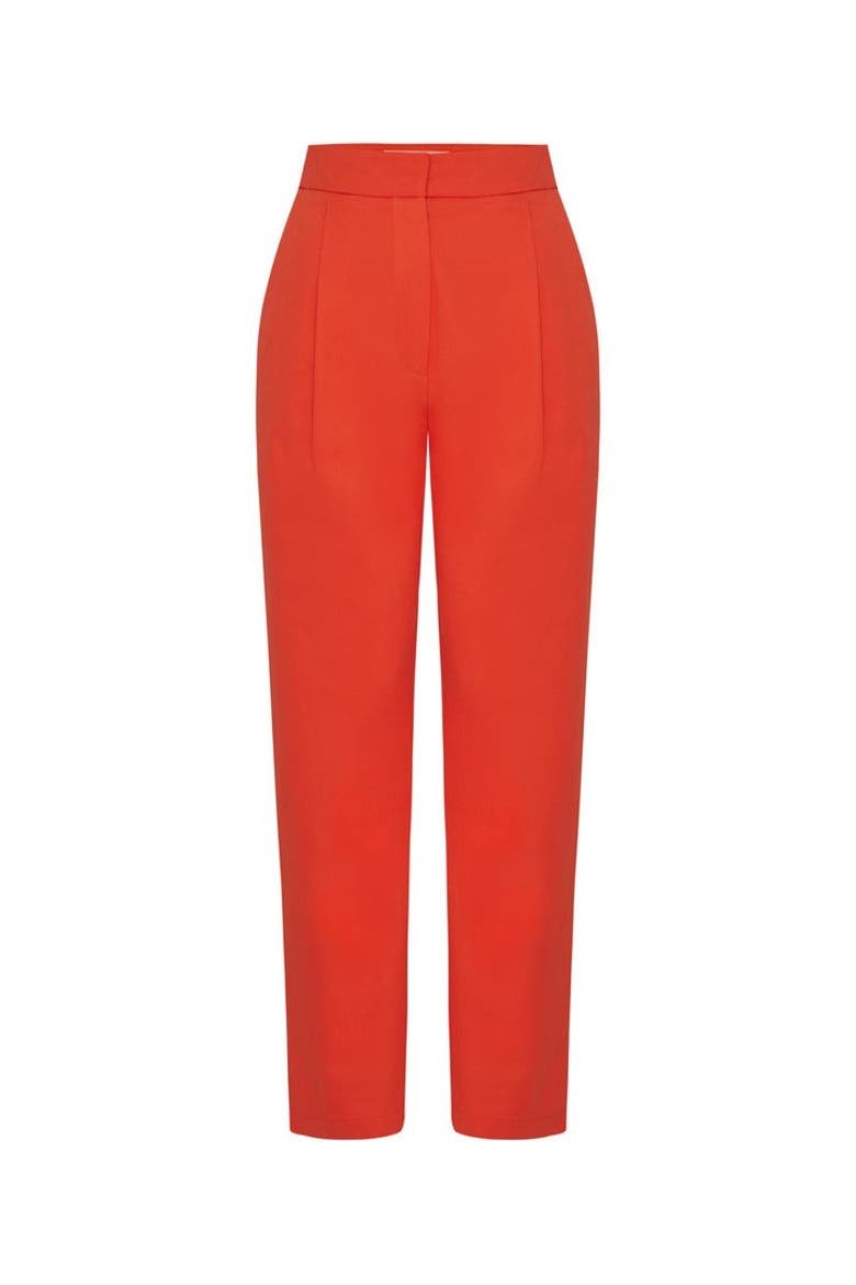 Slouch Trousers, Alternate, color, Red