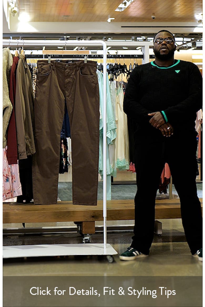Zach Straight Leg Twill Pants video