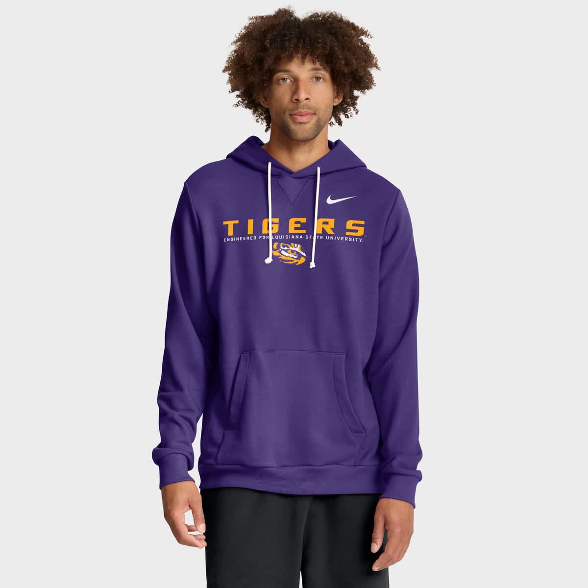 purple nike dri fit hoodie