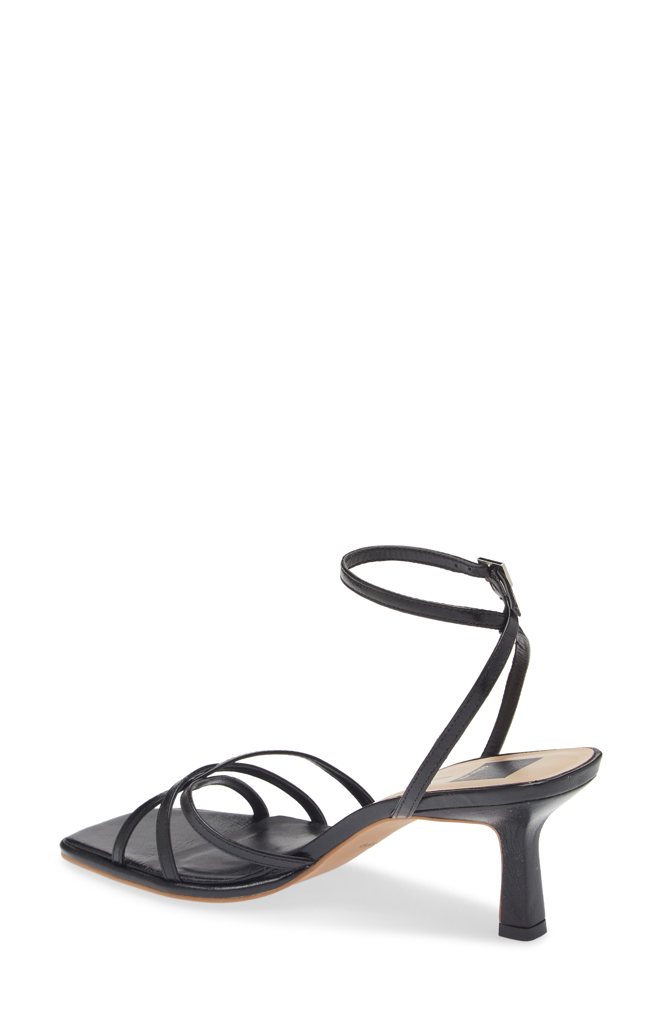 Dolce Vita Manji Ankle Strap Sandal, Alternate, color, Midnight Patent Leather