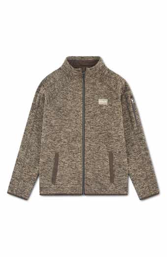 Hurley Kids' Heathered Full Zip Fleece Jacket