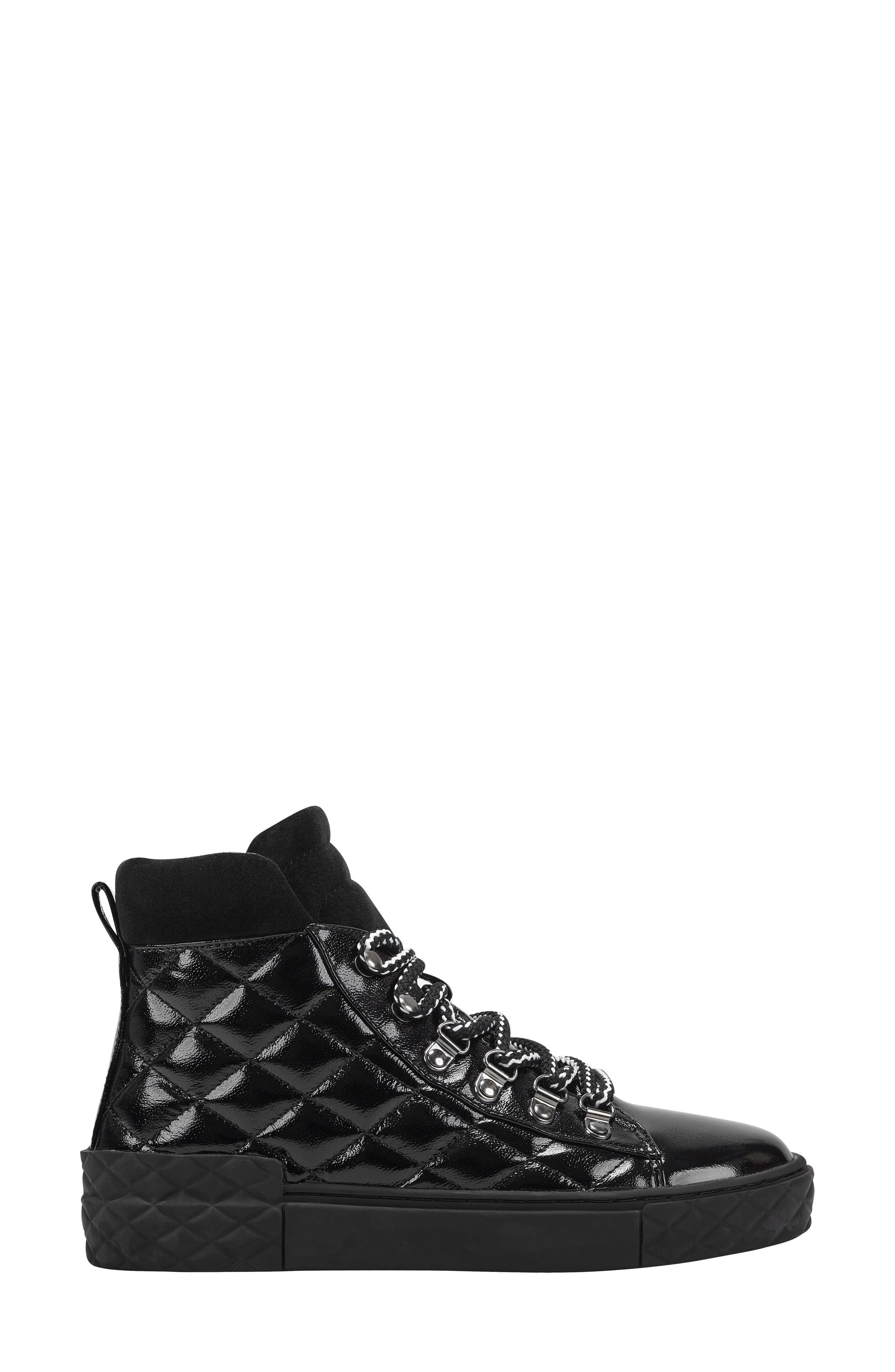 Marc Fisher LTD Dulce Lace-Up High Top Sneaker, Alternate, color, 