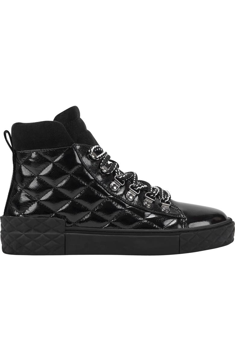 Marc Fisher LTD Dulce Lace-Up High Top Sneaker, Alternate, color,