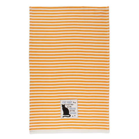 Cats Meow Embellished Assorted Dishtowel Set/3