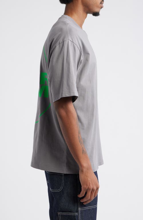 Boiler Room Core Logo Graphic T-shirt In Gray