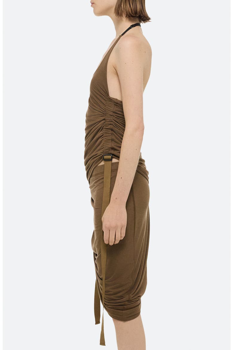 Harness Detail Knit Halter Top, Alternate, color, COCOA