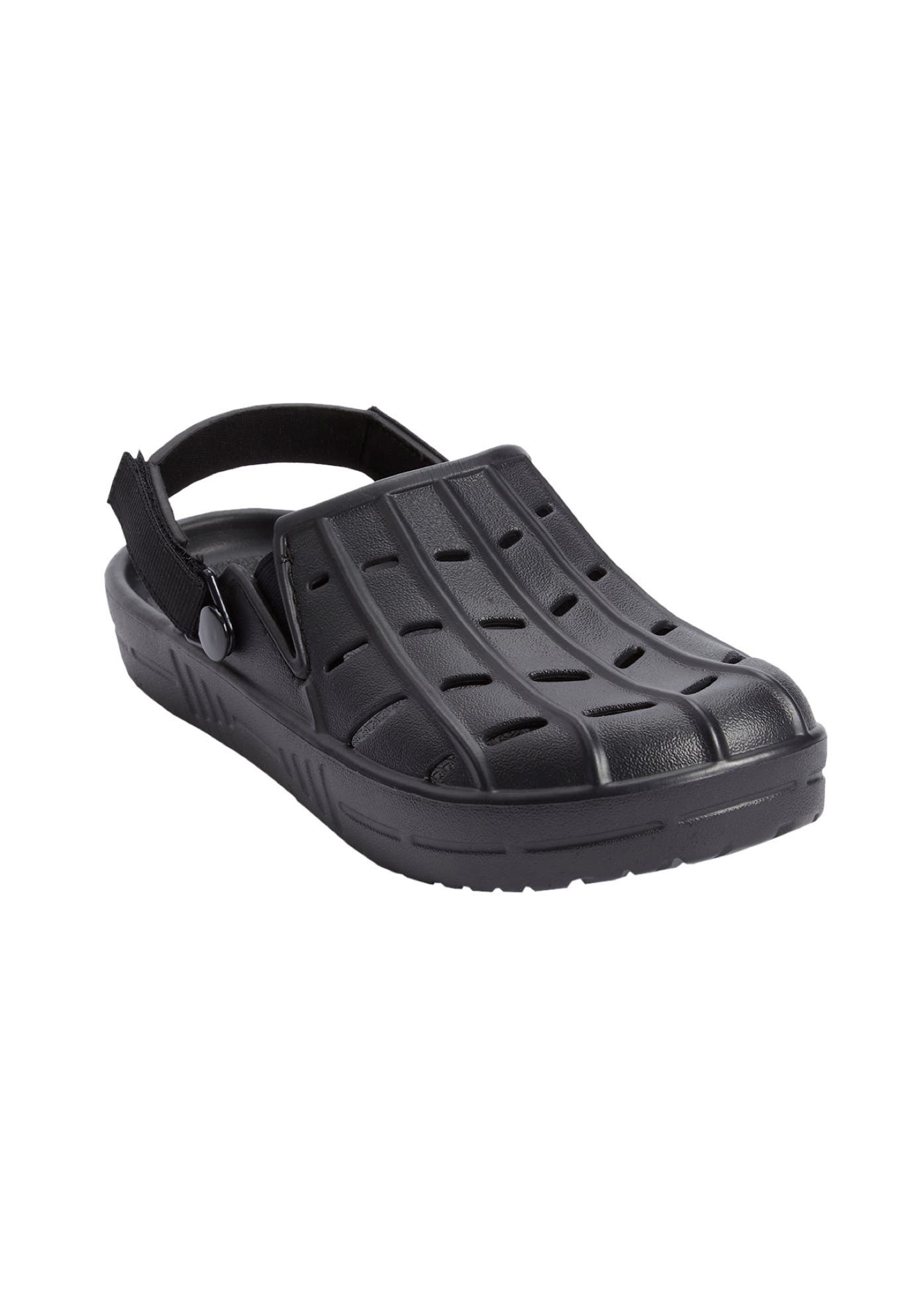 Comfortview The Rubber Clog, Main, color, Black