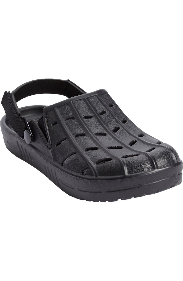 Comfortview The Rubber Clog, Main, color, Black