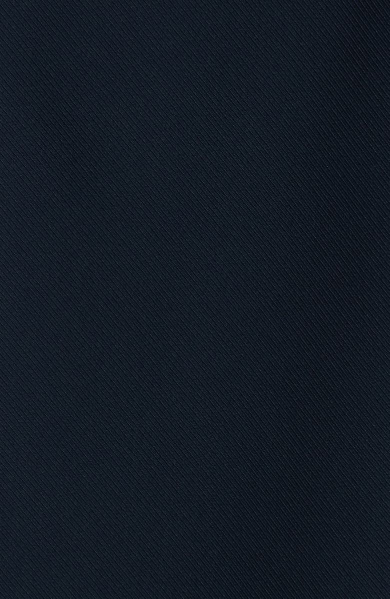 BOSS Leo Relaxed Fit Stretch Twill Snap-Up Shirt, Alternate, color, Dark Blue