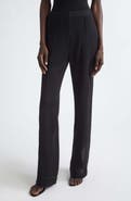 Proenza Schouler Eran Pintuck Sheer Wool Pants